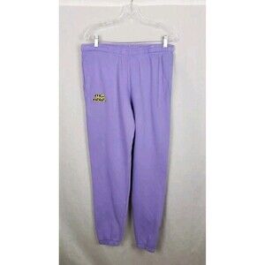 Cross Colours Black Lives‎ Are Loved Purple Soft Comfy Jogger Sweatpants Large